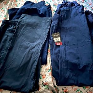 Navy Blue Scrub Bottom Lot Medium